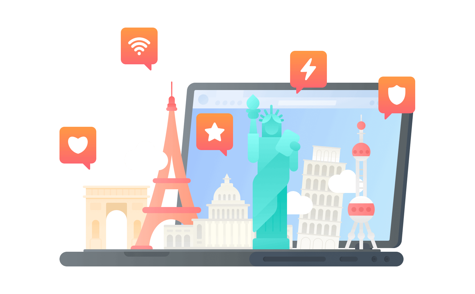 在诺福克群岛连接到中国vpn - 天空乐享